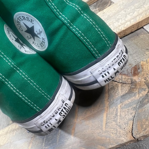 Classic [Converse] Iconic Green Chuck Taylor All Star High Top Shoes | 8.5 - 9 - Picture 11 of 14